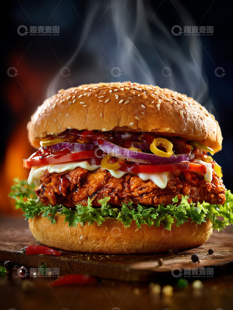 高清大图下载【趣麦麦图】汉堡摄影西餐美食12