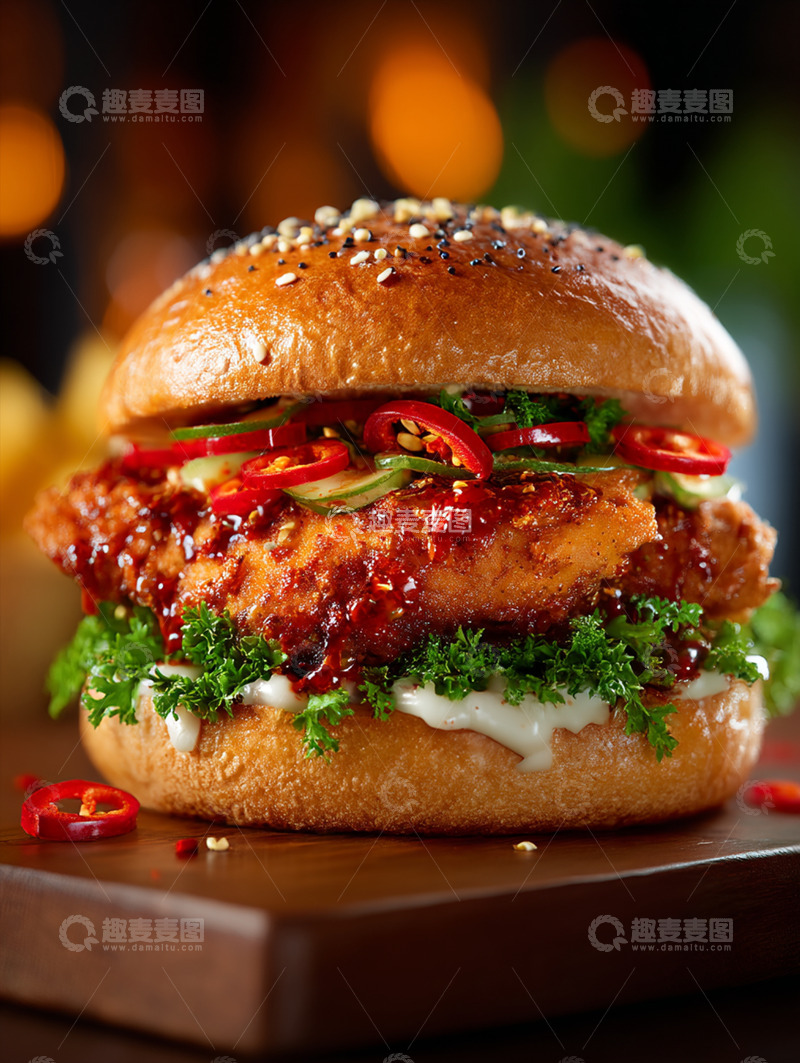 高清大图下载【趣麦麦图】汉堡摄影西餐美食11
