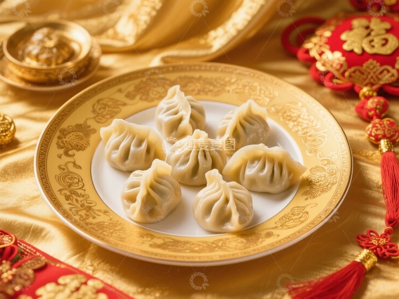 高清大图下载【趣麦麦图】美味精致的饺子3