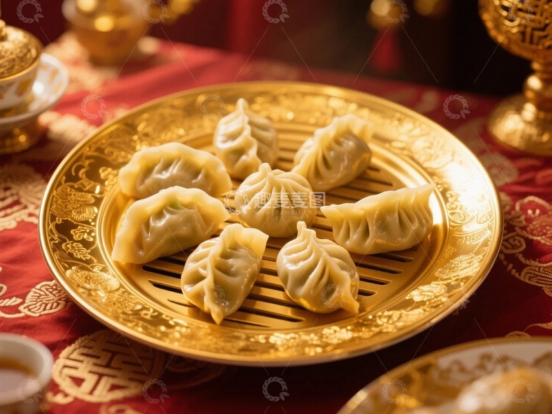 高清大图下载【趣麦麦图】味道鲜美的饺子