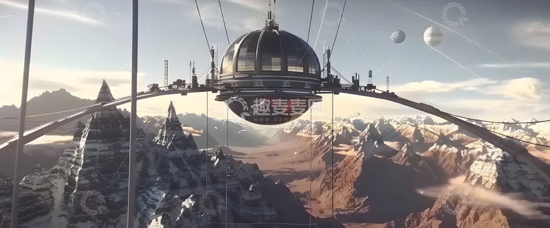 高清大图下载【趣麦麦图】未来感科幻场景