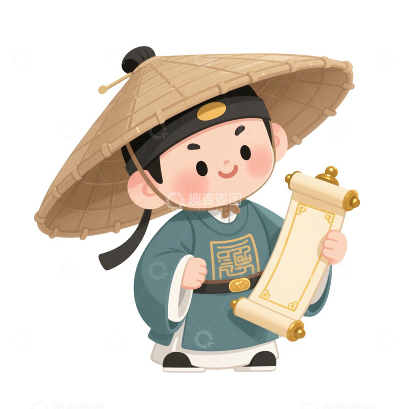 中国古代状元郎免抠元素2