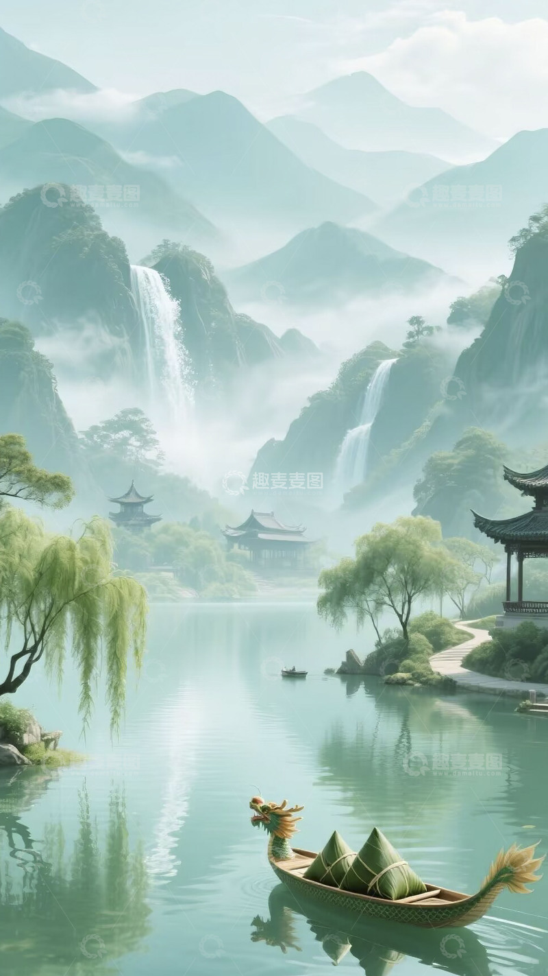 高清大图下载【趣麦麦图】端午节节日海报89