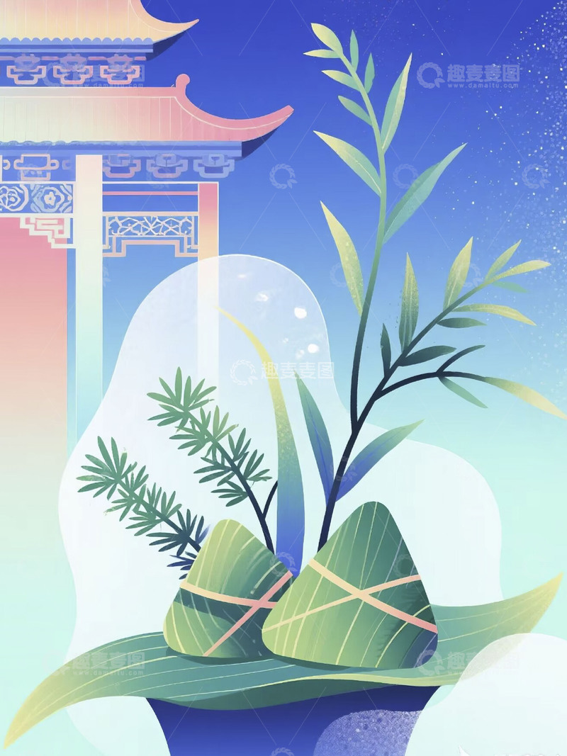 高清大图下载【趣麦麦图】端午节节日海报65