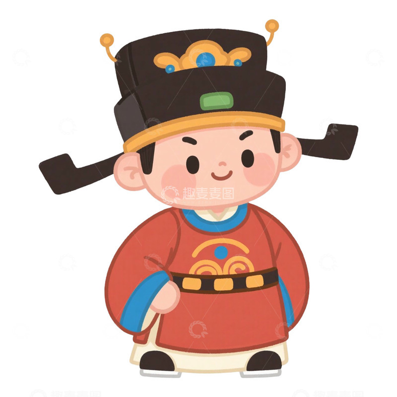 中国古代状元郎免抠元素