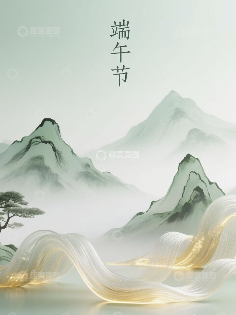 高清大图下载【趣麦麦图】端午节节日海报57