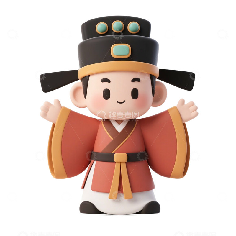 中国古代状元郎免抠元素1