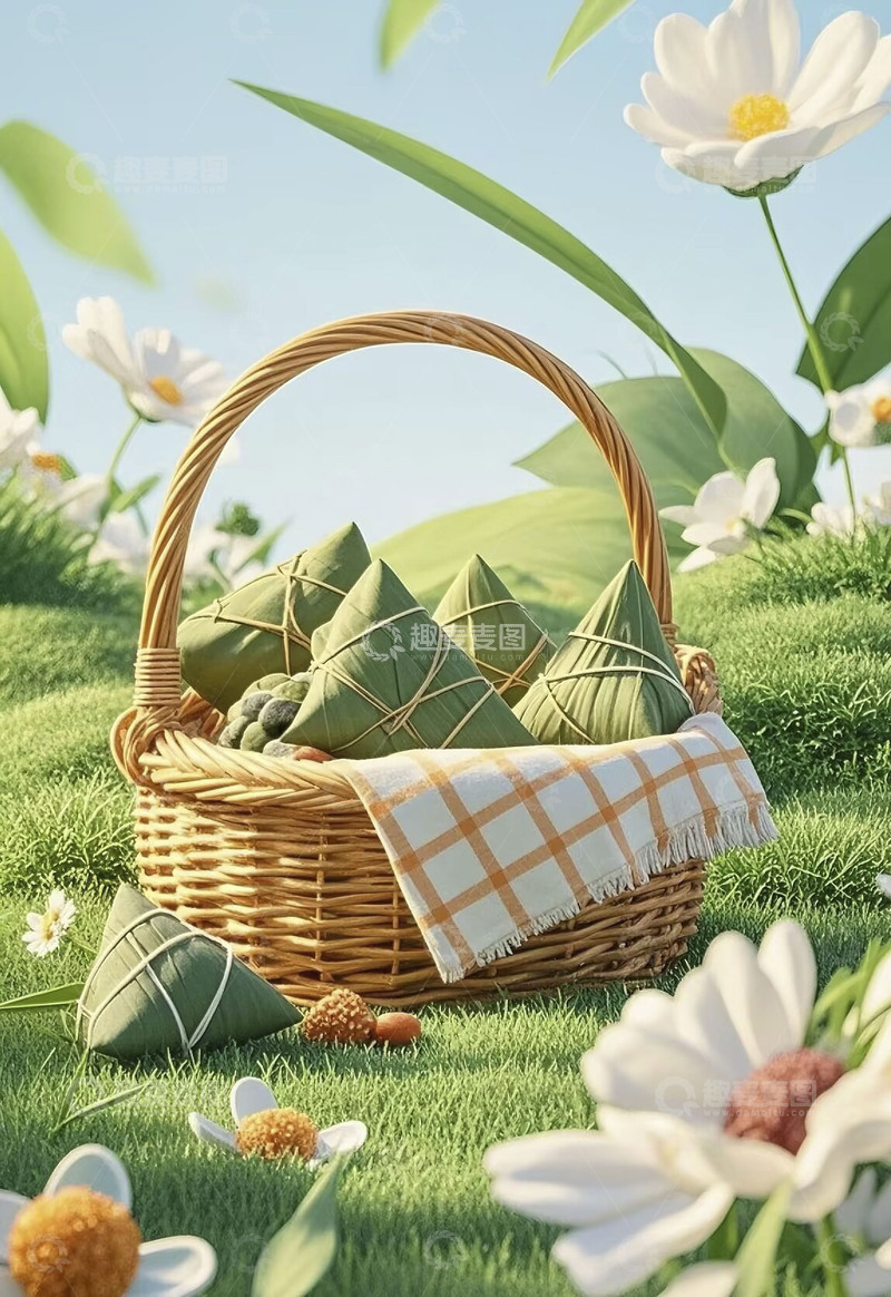 高清大图下载【趣麦麦图】端午节节日海报112