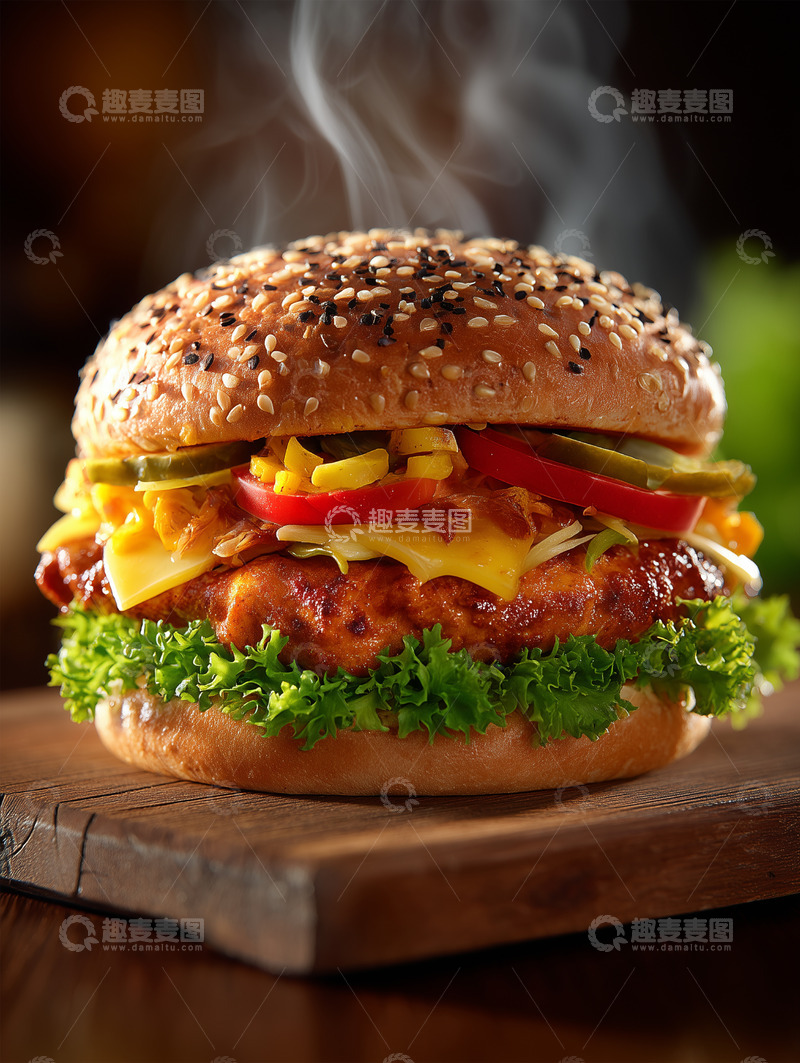 高清大图下载【趣麦麦图】汉堡摄影西餐美食24