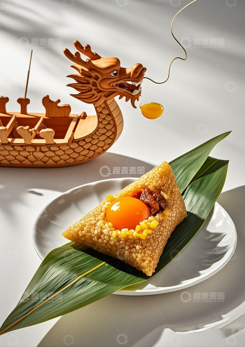 高清大图下载【趣麦麦图】端午安康粽子素材