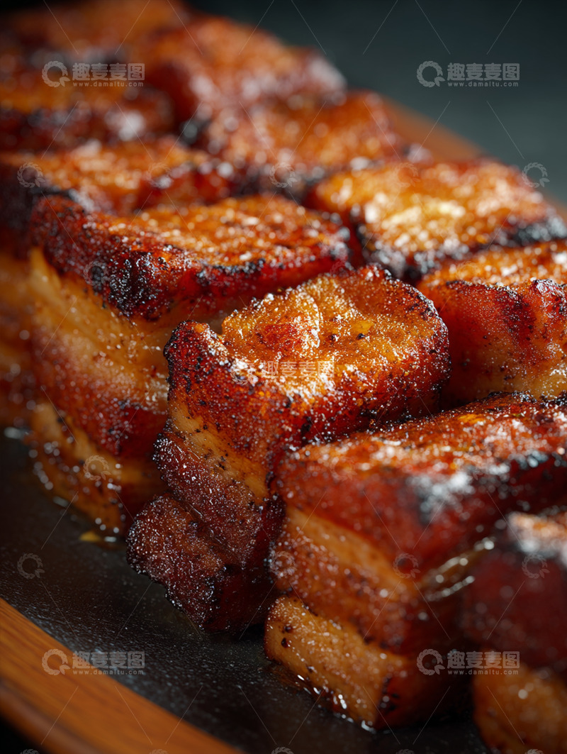 高清大图下载【趣麦麦图】脆皮五花摄影图14