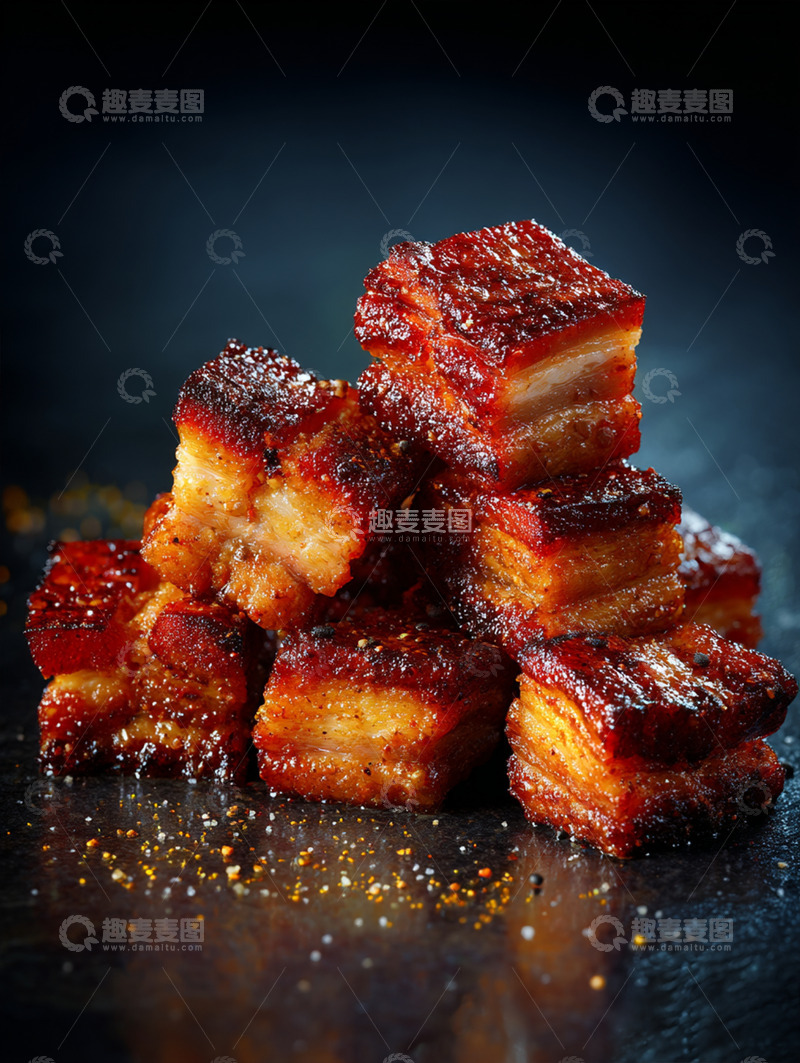 高清大图下载【趣麦麦图】脆皮五花摄影图15