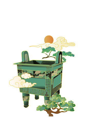 国风鼎（杜岭方鼎）