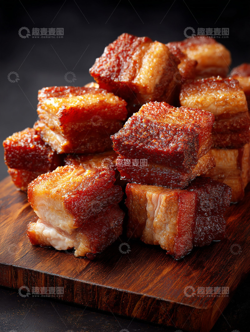 高清大图下载【趣麦麦图】脆皮五花摄影图7