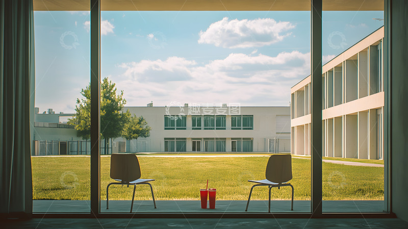 窗外的建筑2