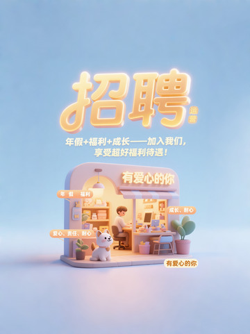 宠物招聘广告3