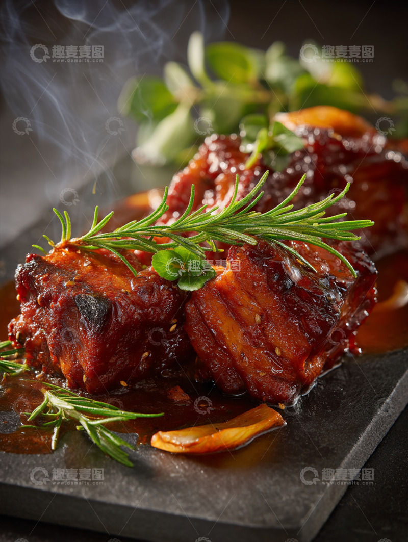 高清大图下载【趣麦麦图】美味的红烧肉摄影图