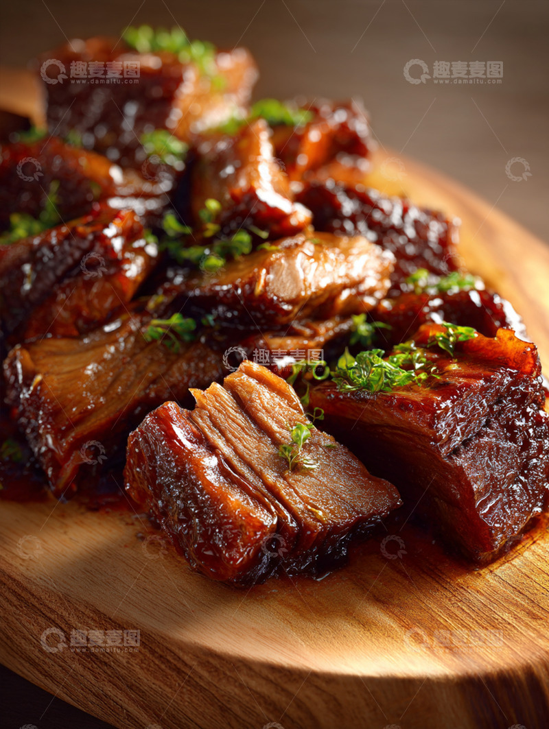 高清大图下载【趣麦麦图】美味的红烧肉摄影图12