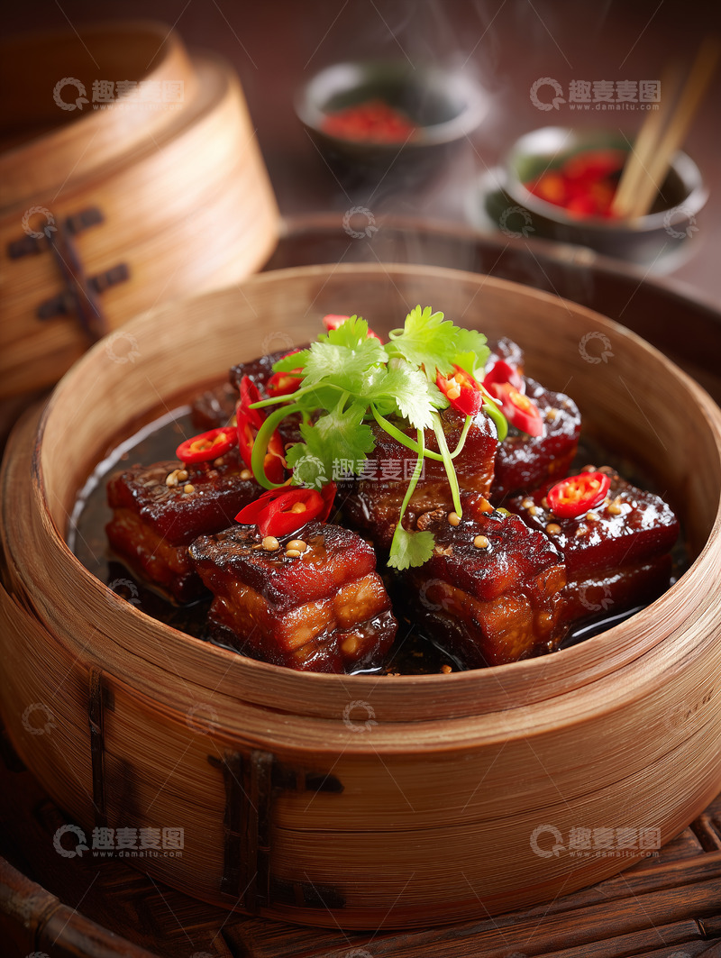 高清大图下载【趣麦麦图】美味的红烧肉摄影图4