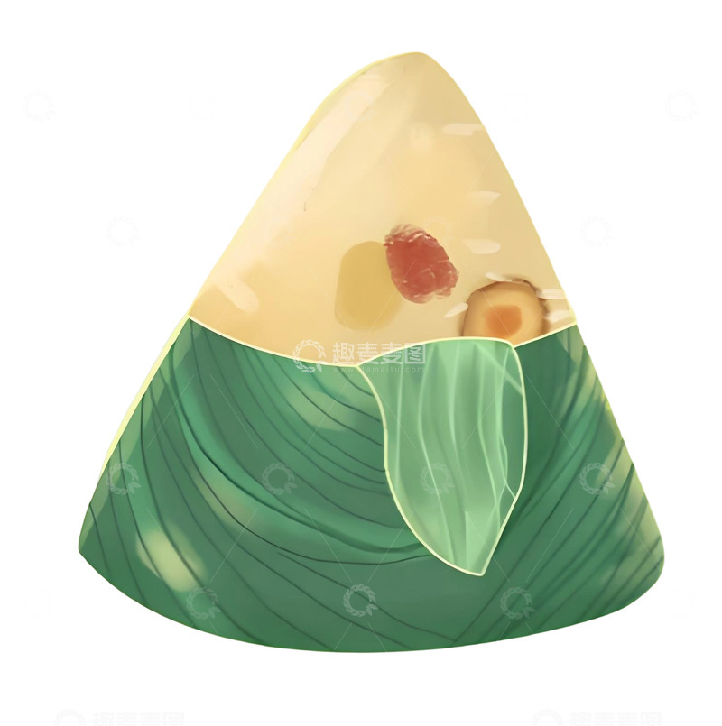 高清大图下载【趣麦麦图】端午节免扣素材粽子5