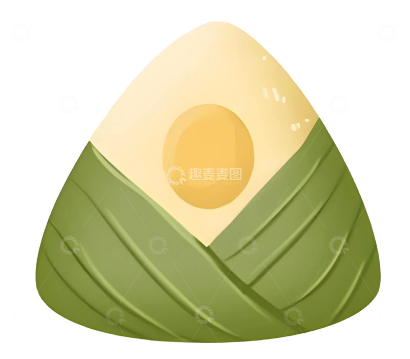 高清大图下载【趣麦麦图】端午节免扣素材粽子6