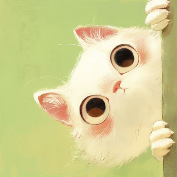 卡通可爱小猫咪