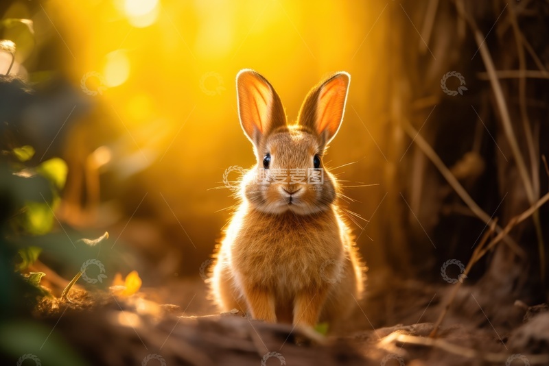 高清大图下载【趣麦麦图】一只可爱的小兔子