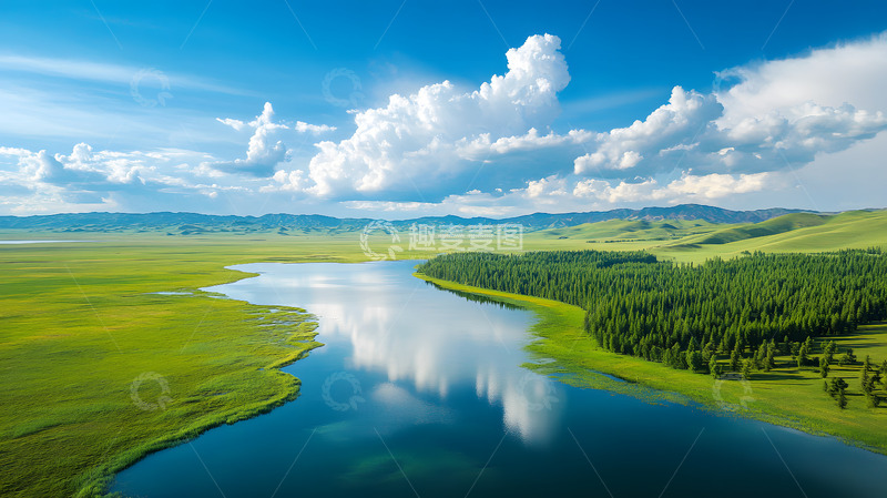 高清大图下载【趣麦麦图】溪流河流自然风景