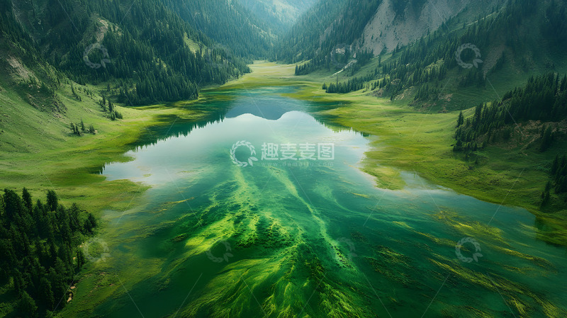 高清大图下载【趣麦麦图】溪流河流自然风景3