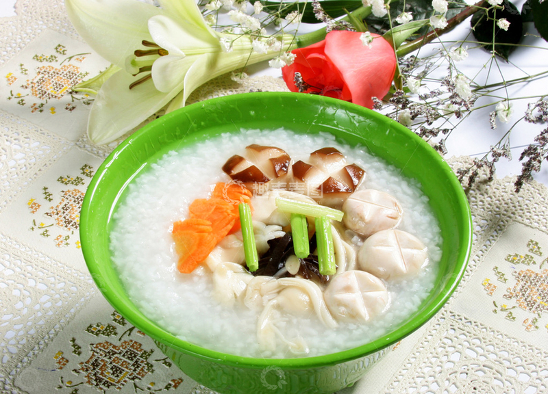 高清大图下载【趣麦麦图】冬菇粥冬菇粥