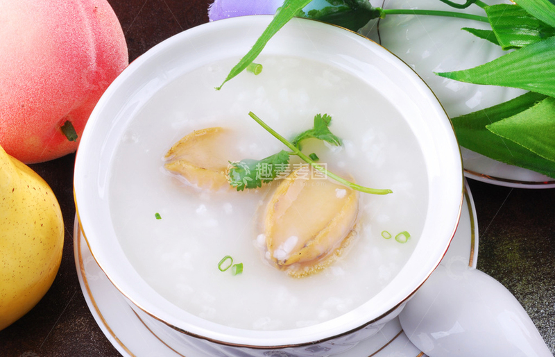高清大图下载【趣麦麦图】鲍鱼粥鲍鱼粥1