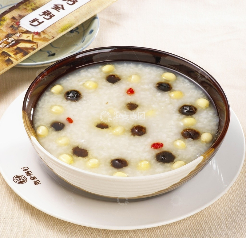 高清大图下载【趣麦麦图】-桂圆莲子粥品
