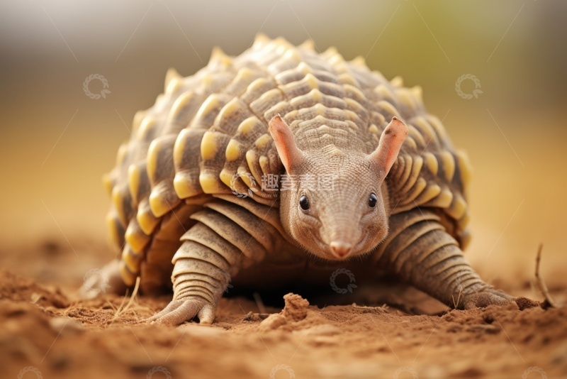 高清大图下载【趣麦麦图】一只穿山甲特写