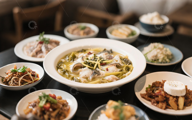 高清大图下载【趣麦麦图】美食酸菜鱼3