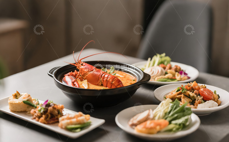 高清大图下载【趣麦麦图】美食龙虾3
