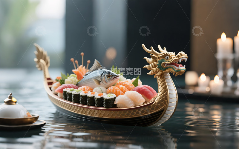 高清大图下载【趣麦麦图】美食寿司4