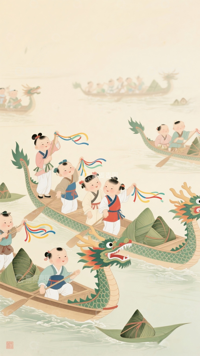 高清大图下载【趣麦麦图】端午节15