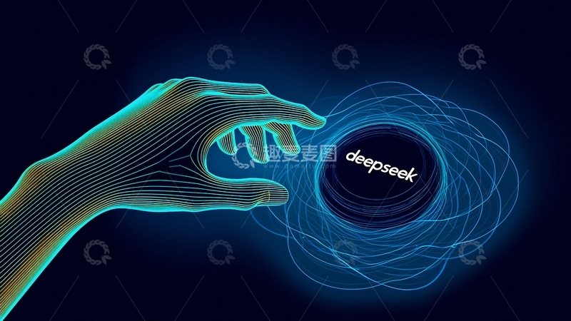 高清大图下载【趣麦麦图】科技人工智能背景14