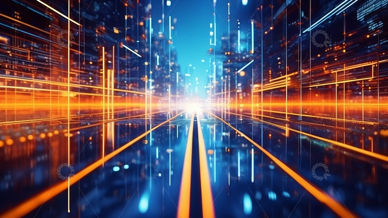 高清大图下载【趣麦麦图】科技人工智能背景deepseek13