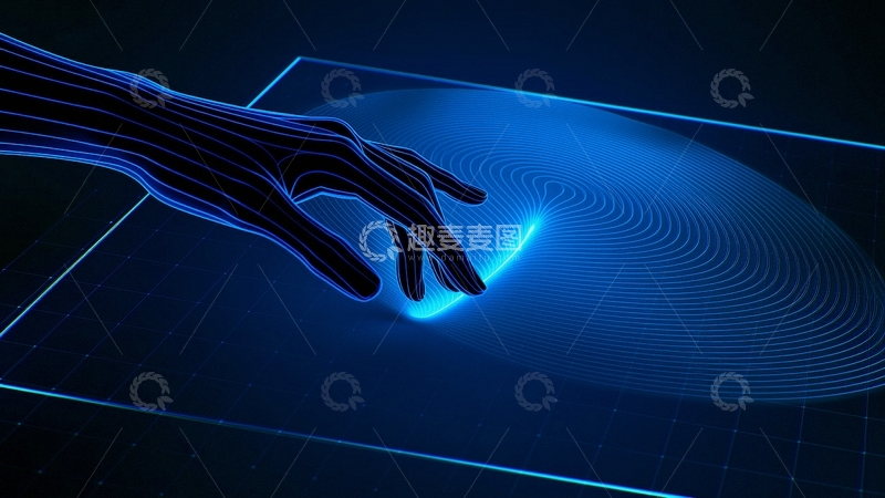 高清大图下载【趣麦麦图】科技人工智能背景16