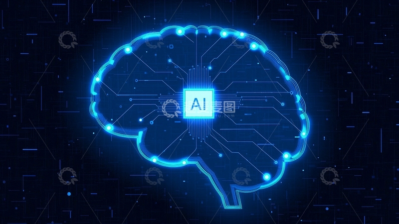 高清大图下载【趣麦麦图】科技人工智能背景4