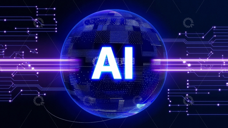 高清大图下载【趣麦麦图】科技人工智能背景5