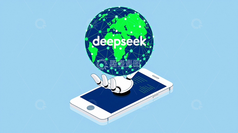 高清大图下载【趣麦麦图】科技人工智能背景2