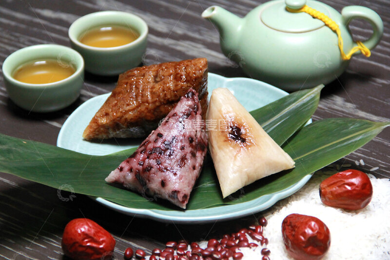 高清大图下载【趣麦麦图】端午节粽子糯米15