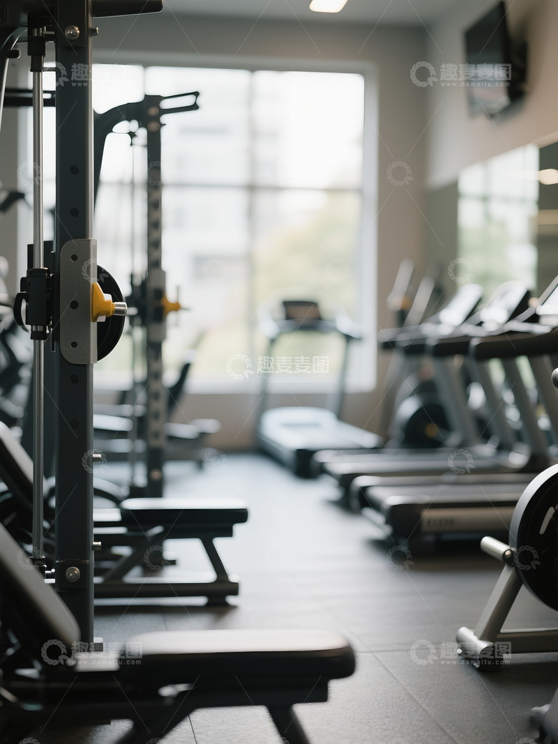 高清大图下载【趣麦麦图】健身房环境图