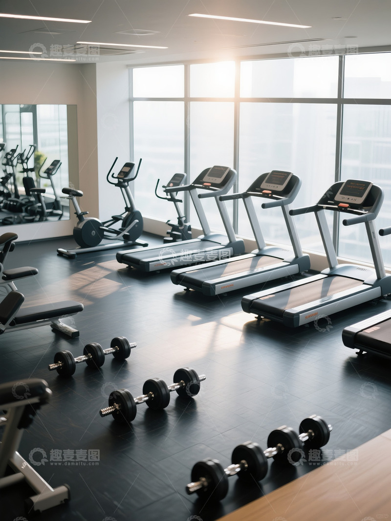 高清大图下载【趣麦麦图】健身的漫画人物27