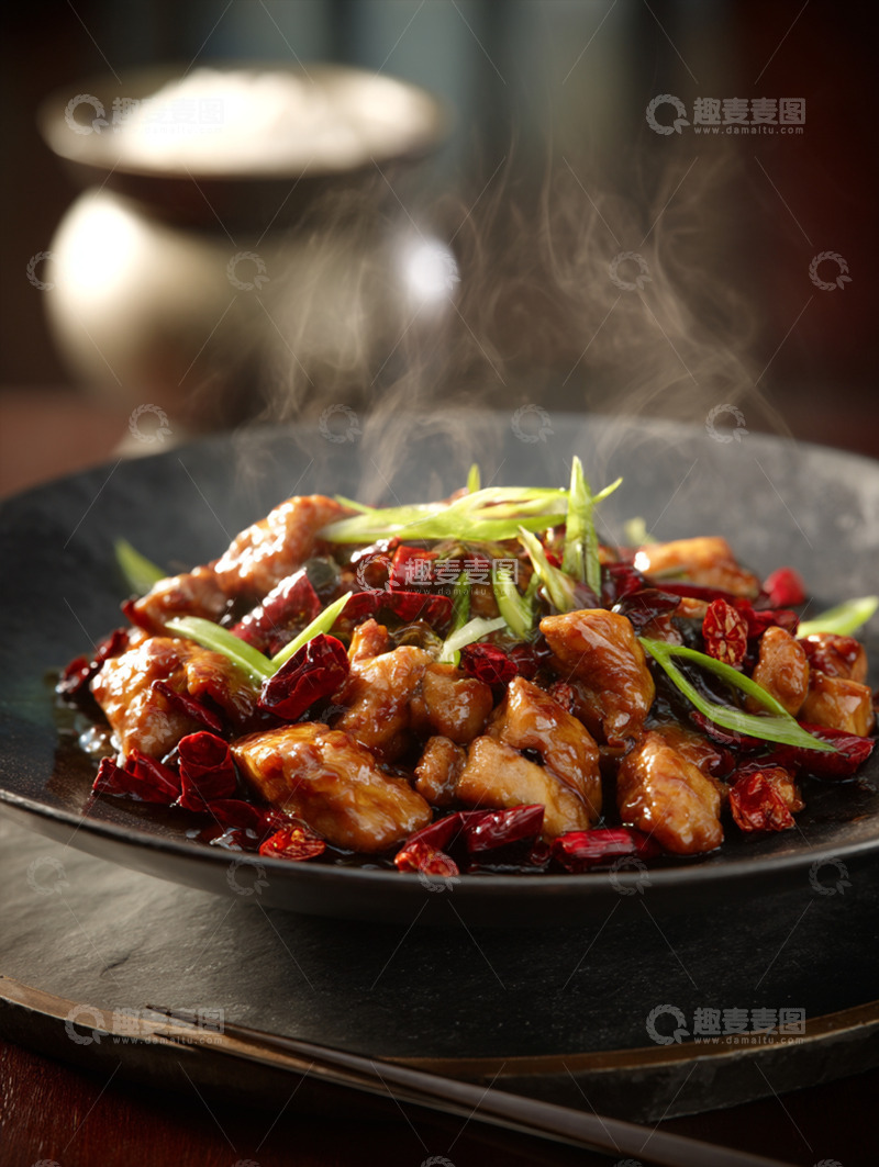 高清大图下载【趣麦麦图】宫保鸡丁摄影图43