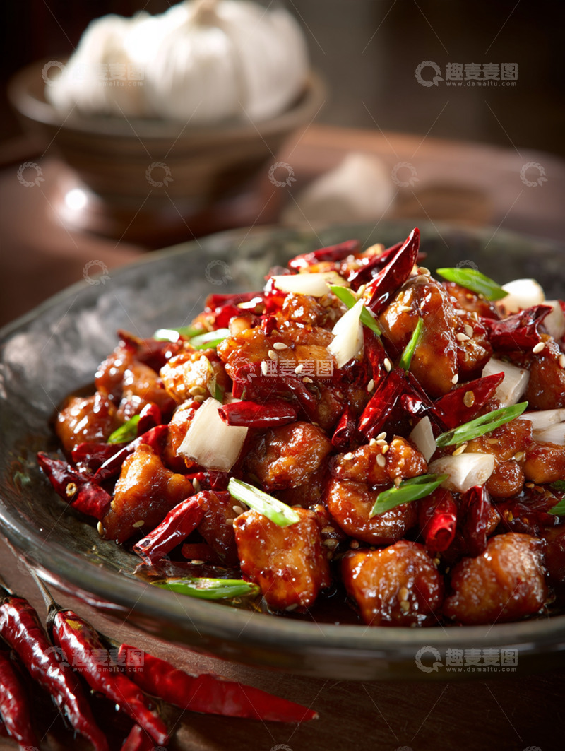 高清大图下载【趣麦麦图】宫保鸡丁摄影图38