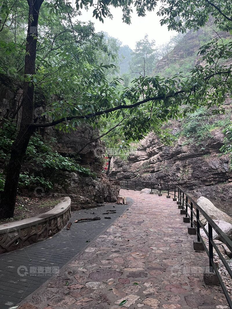 高清大图下载【趣麦麦图】-林中小路风景拍摄