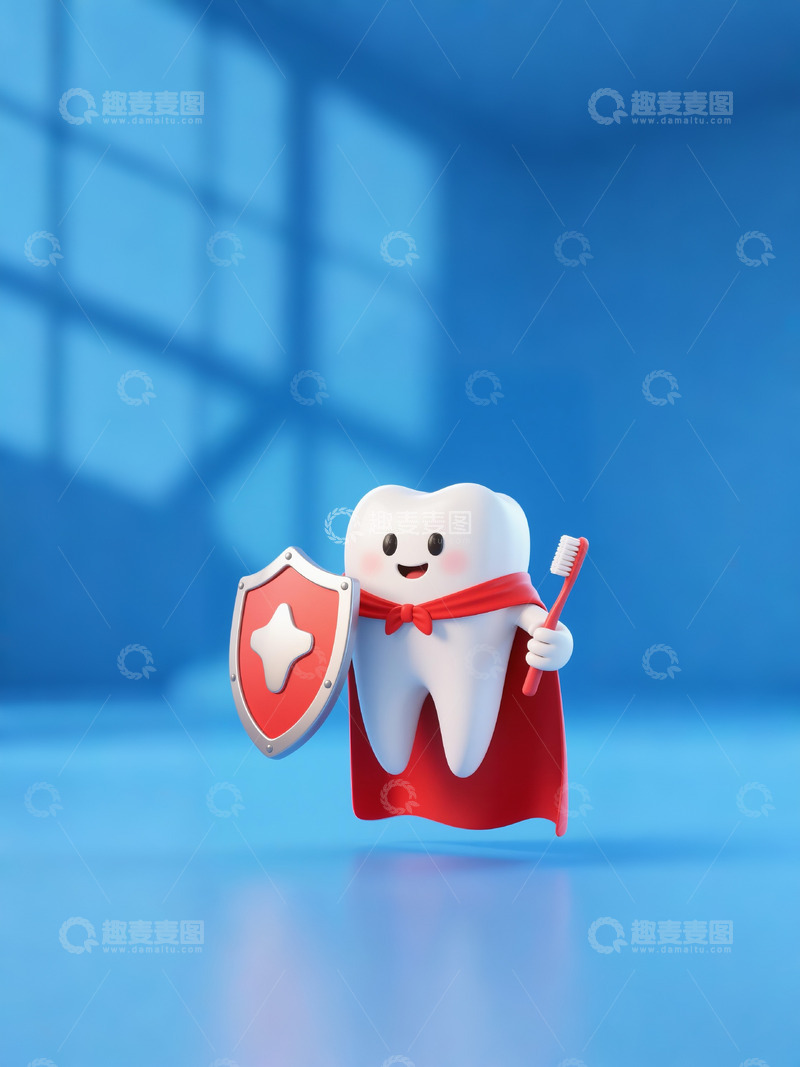 高清大图下载【趣麦麦图】牙齿广告场景19